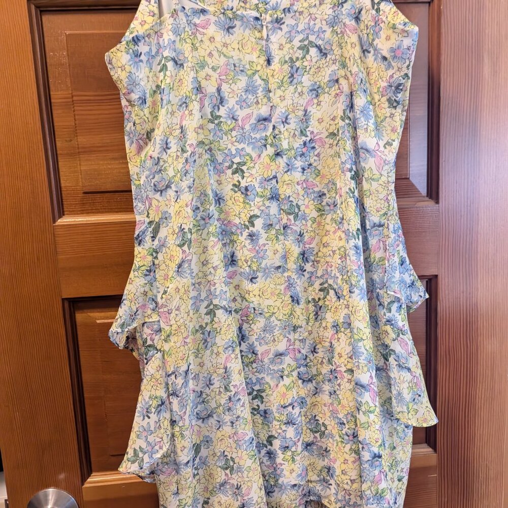 19 Cooper Button Front Ruffle Dress (New without tag) - Picture 6 of 7